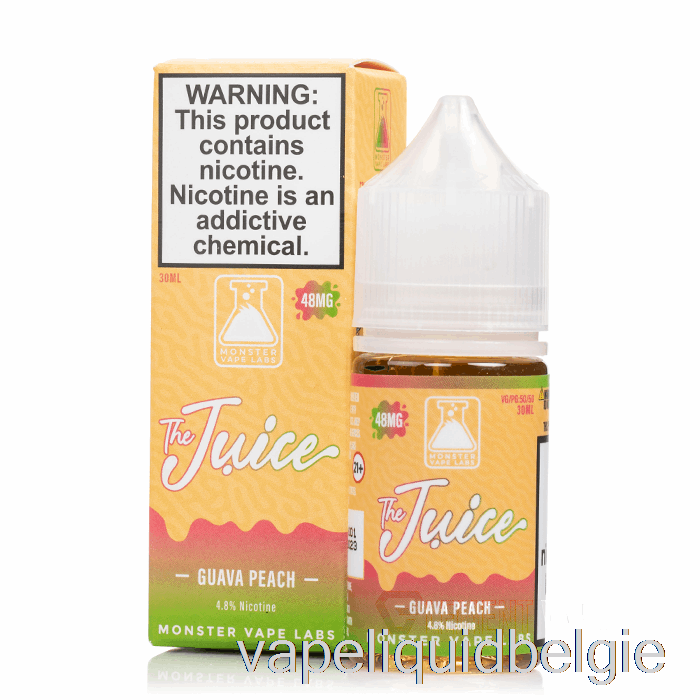 Vape Smaken Guave Perzik - De Sapzouten - 30ml 24mg